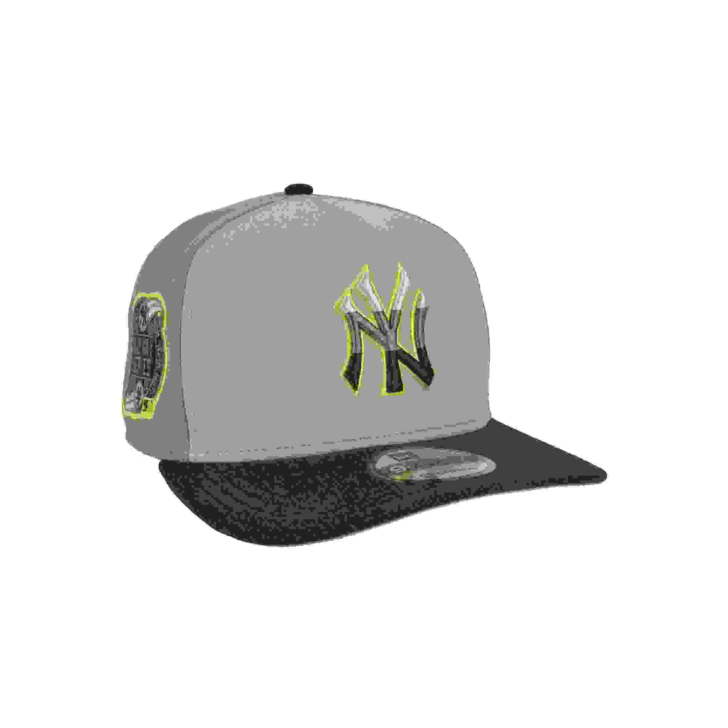 New Era New York Yankees 9FIFTY A-Frame American League Grey Snapback Hat
